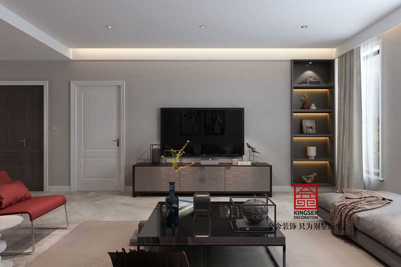 鑫界王府168平米簡約風格裝修效果圖