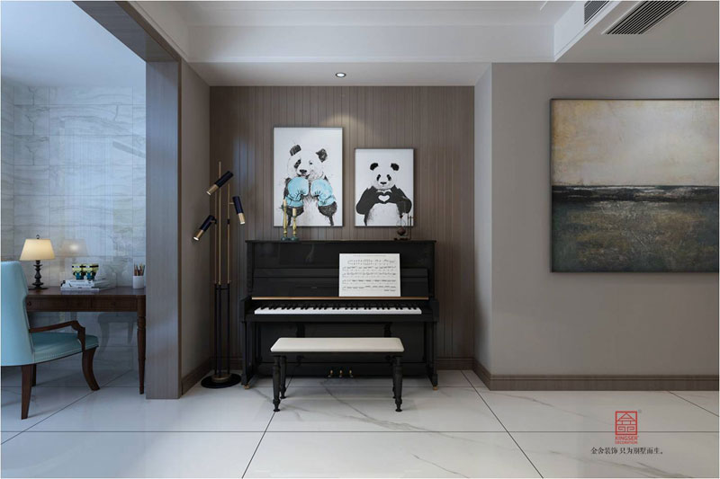 融創中心裝修-現代簡約風格-玄關