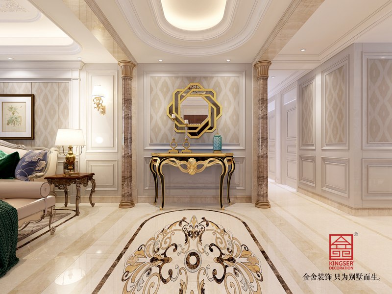 東南智匯城191平米歐式風格裝修效果圖