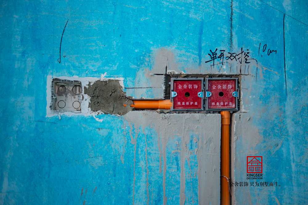 融創中心樓王217平米裝修木工階段