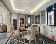 客餐區(qū)域同在一個空間，用什么燈具來搭配