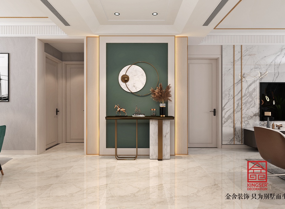 國赫天著150平米裝修-現代風格-玄關