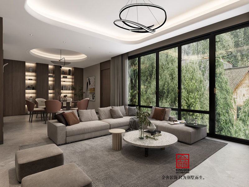 開元府現代簡約設計效果圖