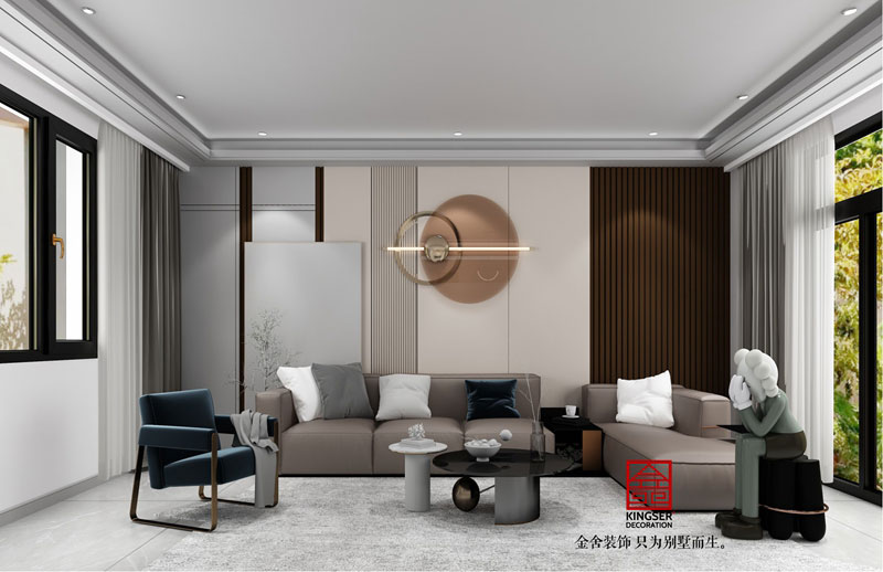 開元府281平米輕奢風格研發效果圖