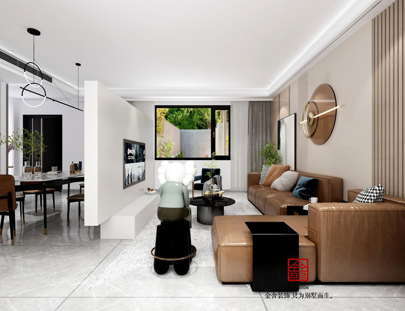 開元府281平米輕奢風格研發效果圖