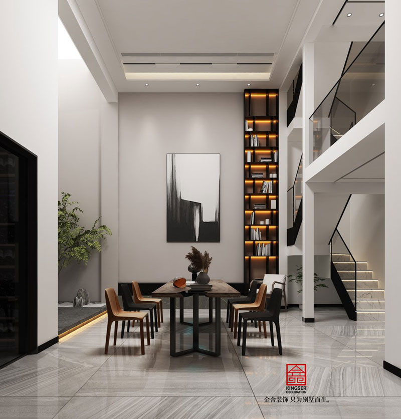 中央云著304平現代風格裝修效果圖