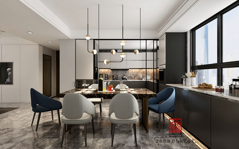 東南智匯城170㎡現代簡約風格裝修設計