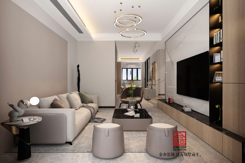 東方觀邸現代簡約風格裝修效果圖