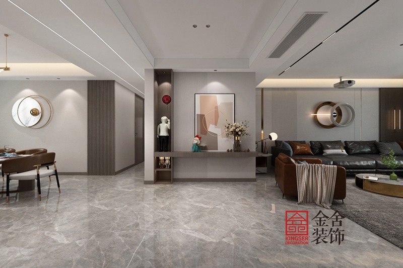 東南智匯城輕奢風格裝修效果圖