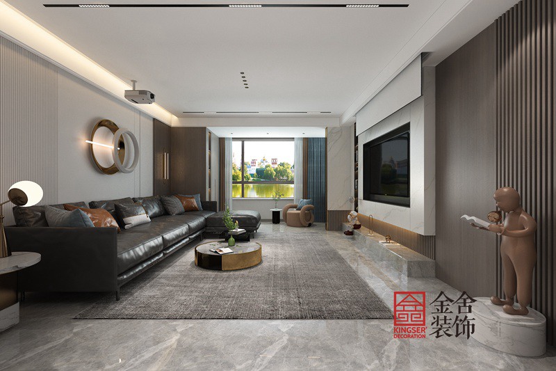 東南智匯城輕奢風格裝修效果圖