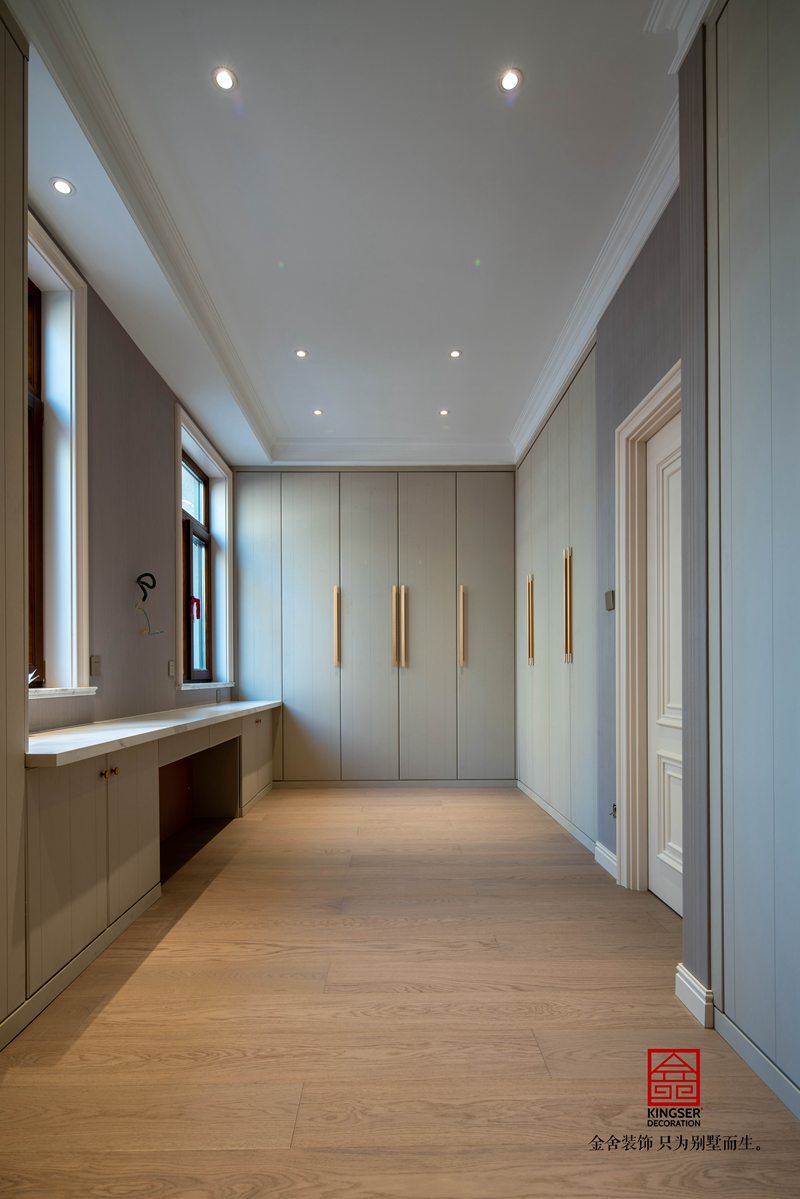 玫瑰灣300平別墅裝修主材安裝完工現場