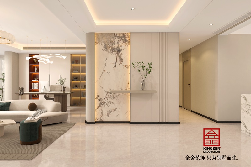 錦江府奶油風裝修效果圖