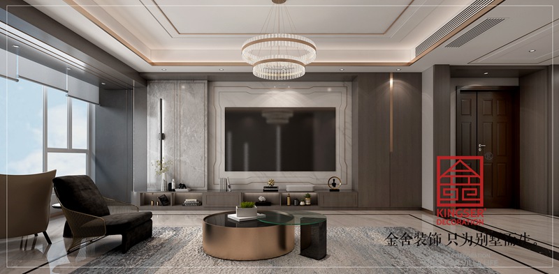 泰豐觀湖小區200平裝修設計效果圖