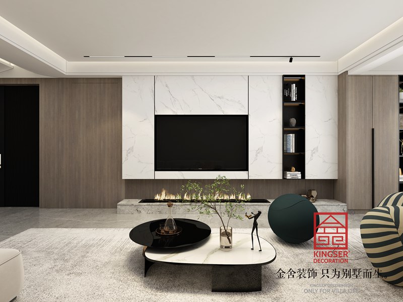 國仕山163㎡現代風格裝修設計