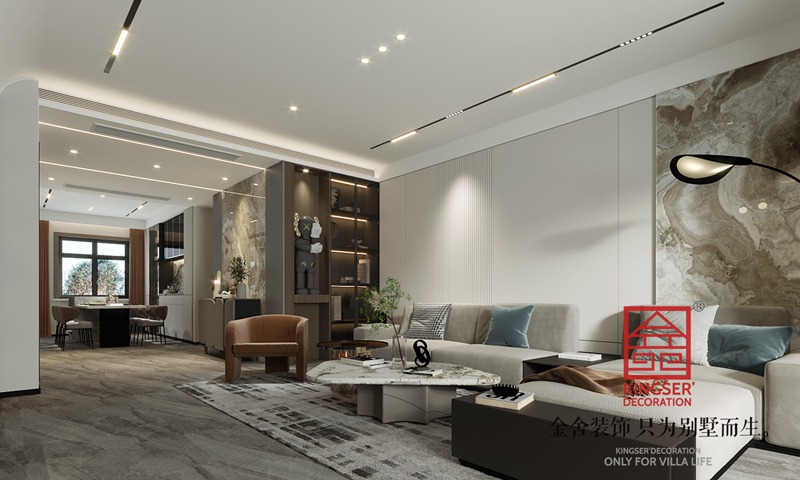 東南智匯城180㎡現代風格裝修效果圖